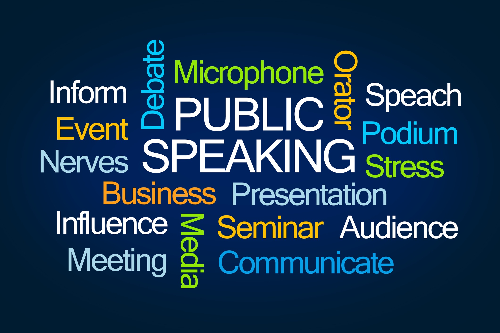 Public speaking training