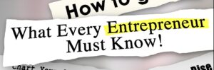 entrepreneurship training